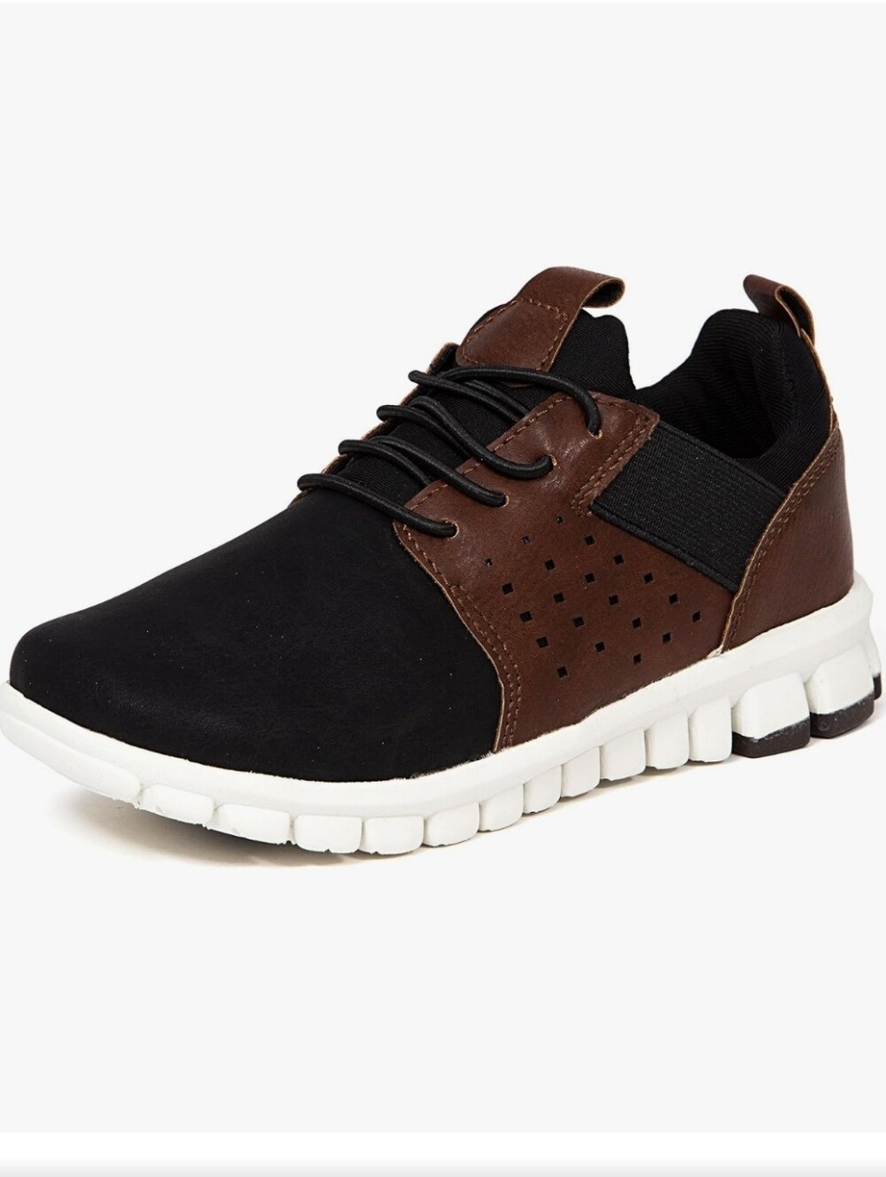 Deer Stags Unisex Child Betts Jr Sneaker Size 2 Dress Shoes Black Brown